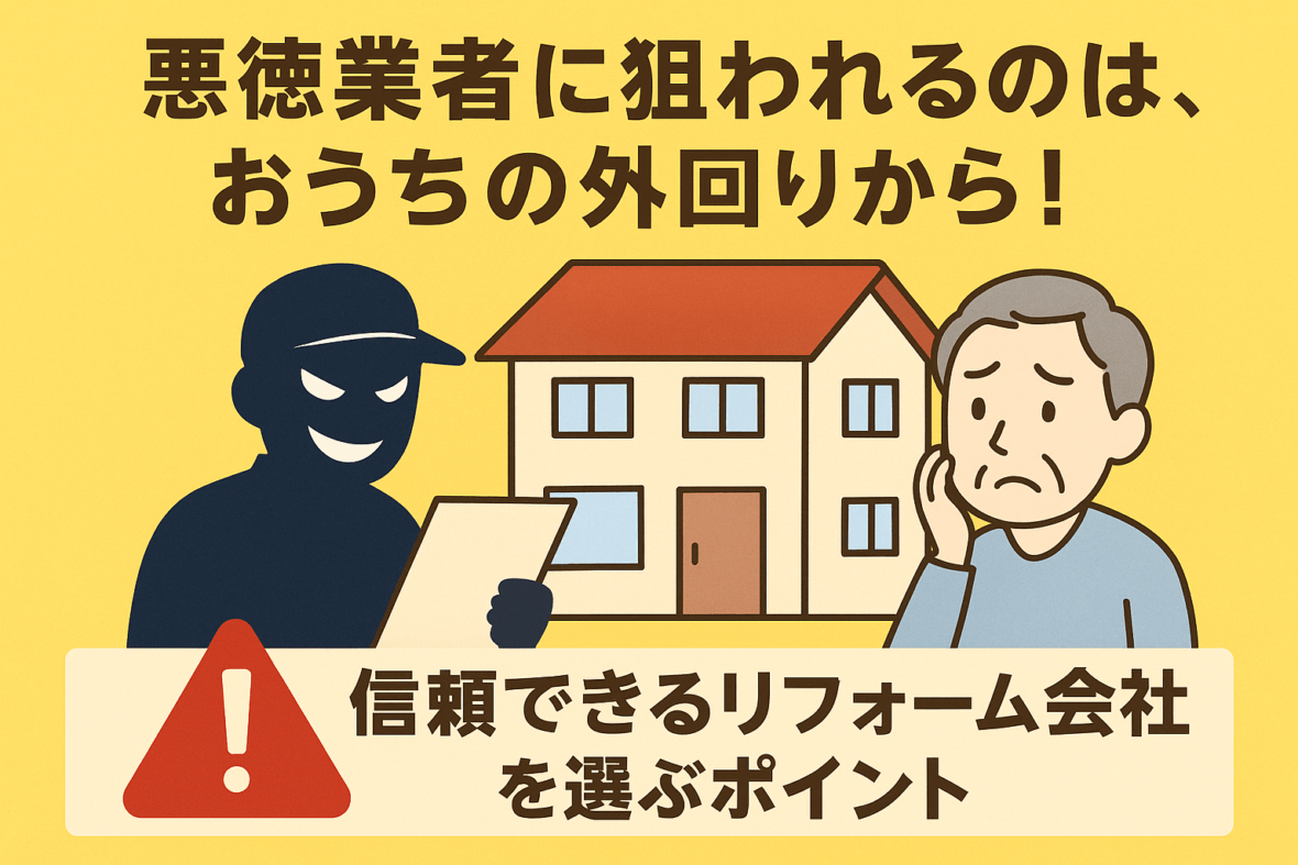 悪徳業者にご用心!