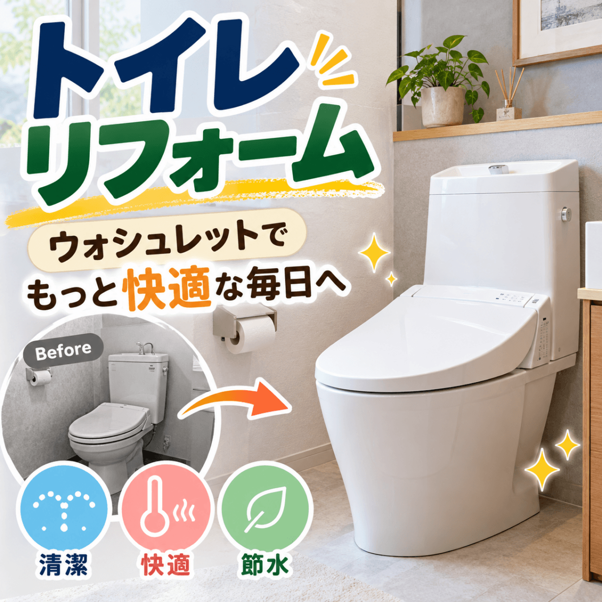 ウォシュレットとは？温水洗浄便座の基本と便利な機能