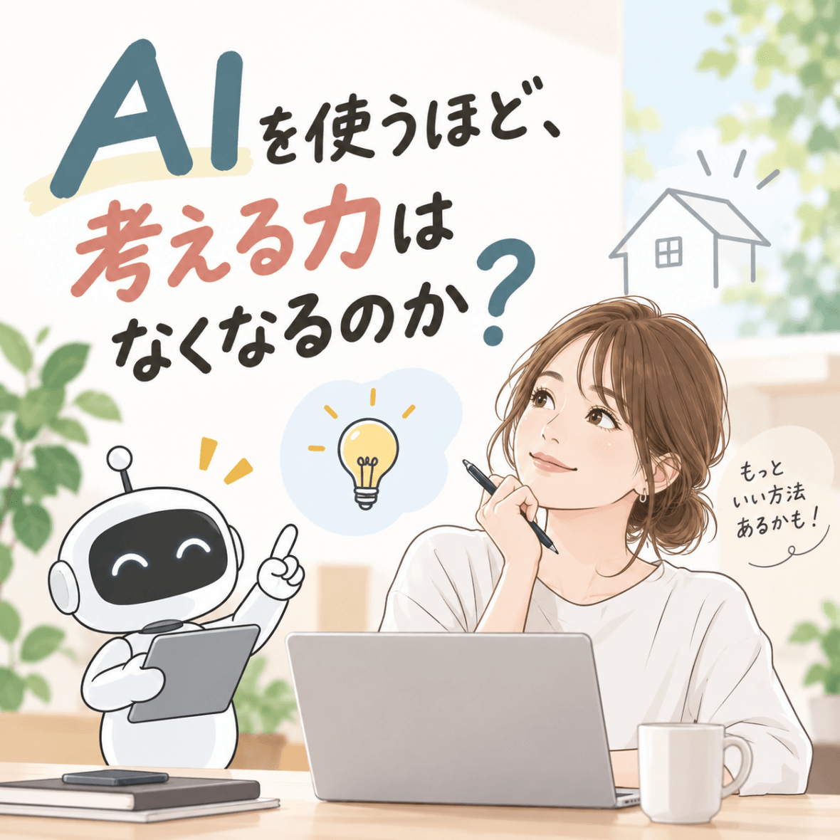 AIを使うほど、考える力はなくなるのか？